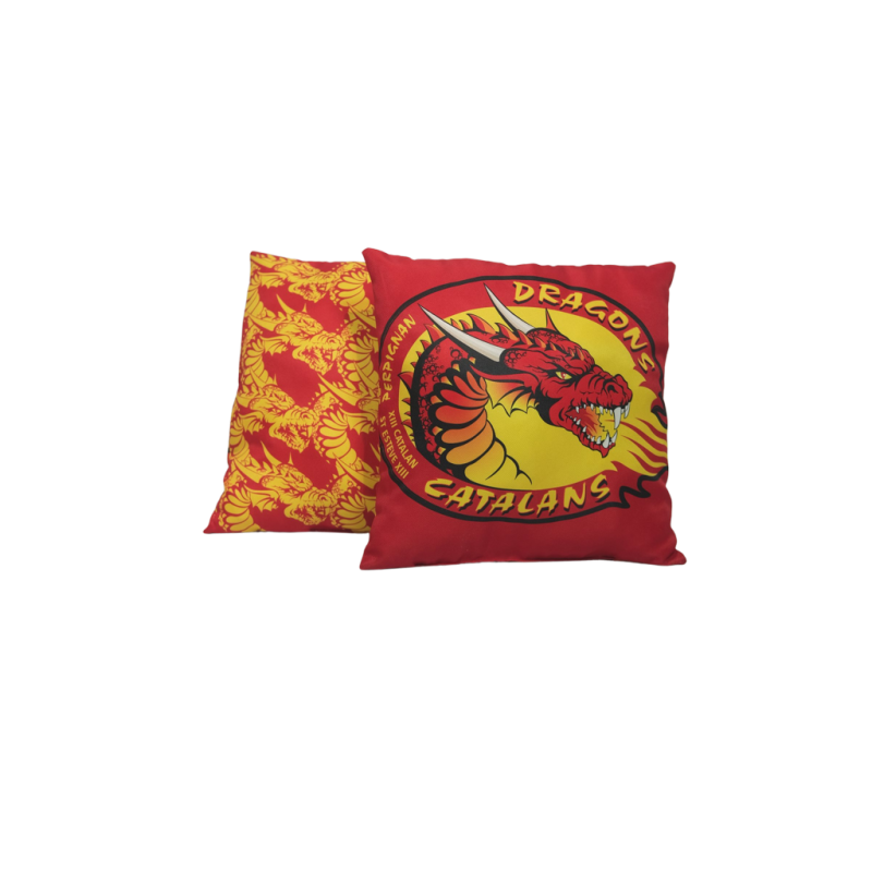 2023 COUSSIN DES DRAGONS CATALANS ROUGE ET JAUNE