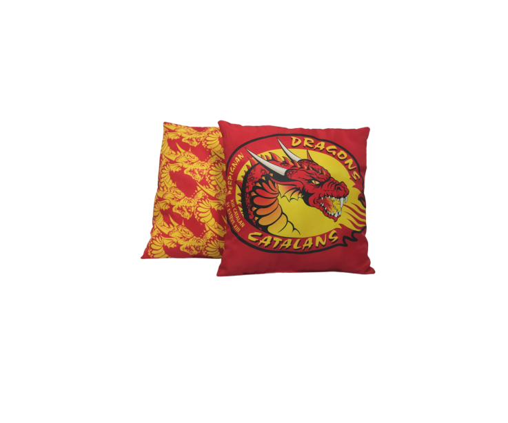 2023 COUSSIN DES DRAGONS CATALANS ROUGE ET JAUNE