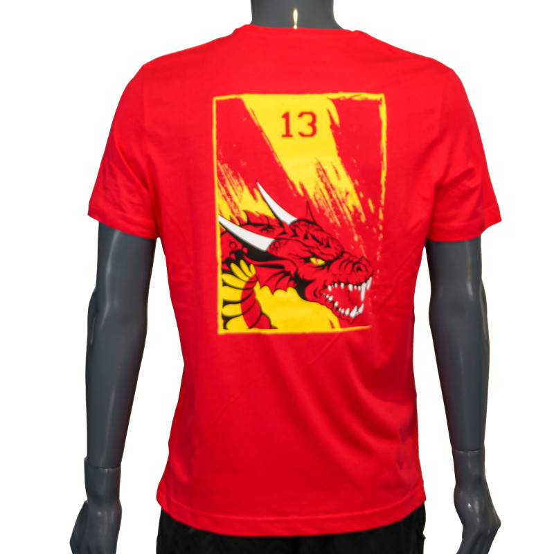 2024 Tee shirt coton rouge