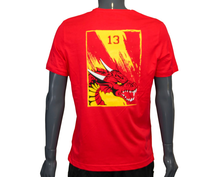 2024 Tee shirt coton rouge