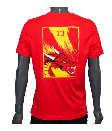 2024 Tee shirt coton rouge...