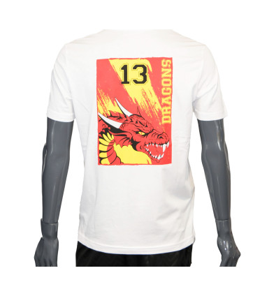 2024 Tee shirt blanc dragons