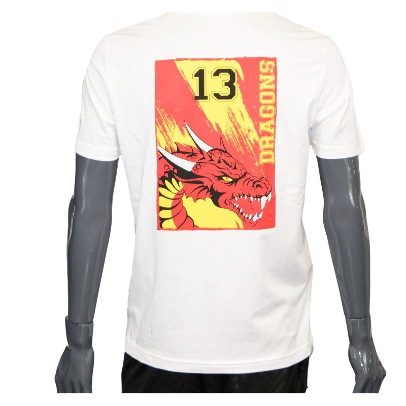 2024 Tee shirt blanc dragons