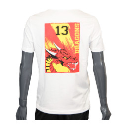 2024 Tee shirt blanc dragons