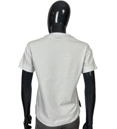 T-SHIRT ATHLEISURE BLANC