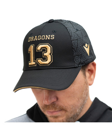 2025 CASQUETTE BLACK/GOLD