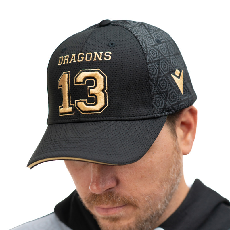 2025 CASQUETTE BLACK/GOLD