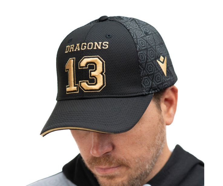 2025 CASQUETTE BLACK/GOLD