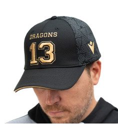 2025 CASQUETTE BLACK/GOLD