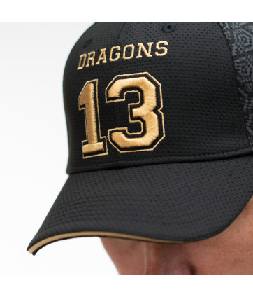 2025 CASQUETTE BLACK/GOLD