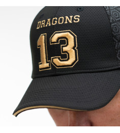 2025 CASQUETTE BLACK/GOLD