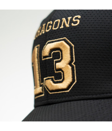 2025 CASQUETTE BLACK/GOLD