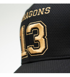 2025 CASQUETTE BLACK/GOLD