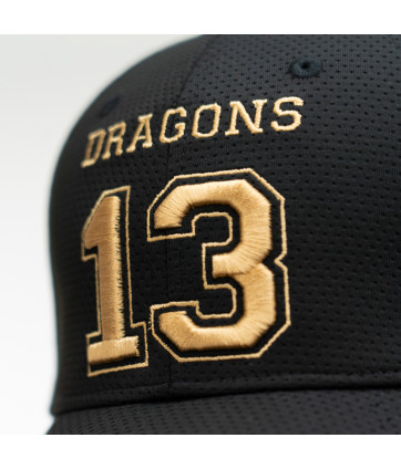 2025 CASQUETTE BLACK/GOLD