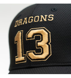 2025 CASQUETTE BLACK/GOLD