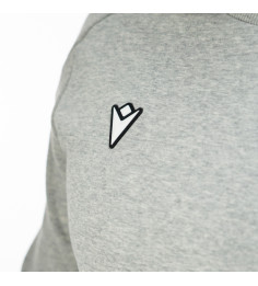 SWEAT ATLEISURE COL ROND GRIS