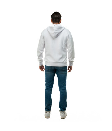 VESTE CAPUCHE ATLEISURE BLANCHE