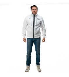 VESTE CAPUCHE ATLEISURE BLANCHE