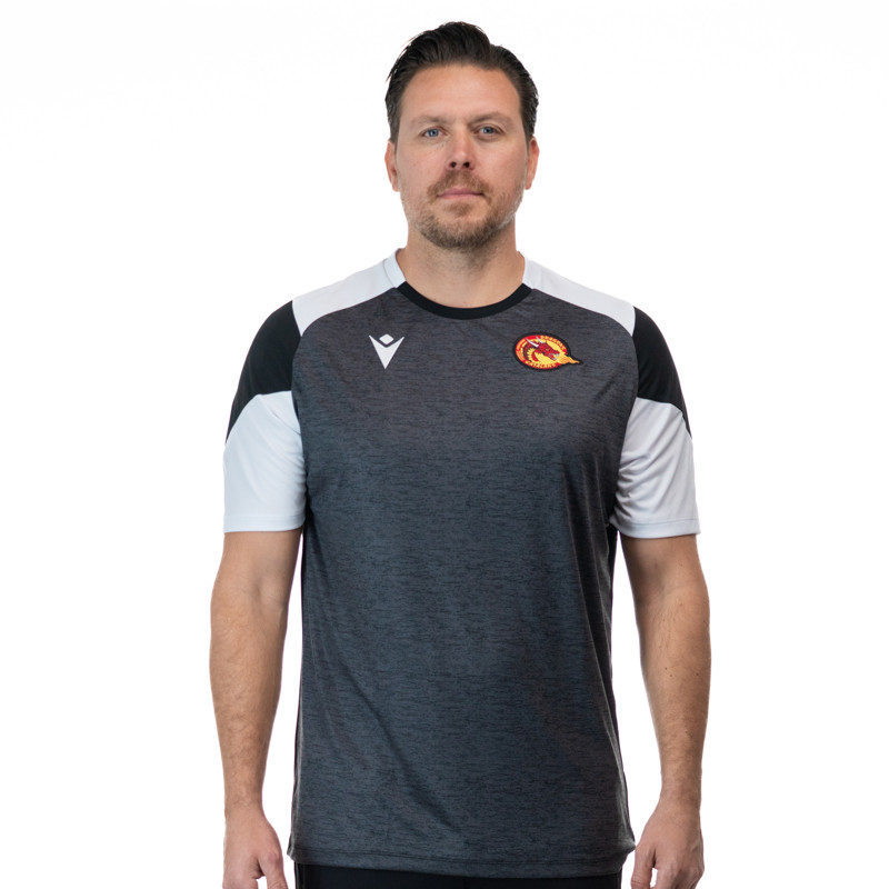 2025 TRAINING TEE SHIRT GREY-BLACK