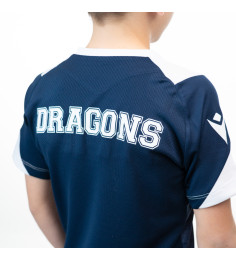 2025 TRAINING TEE SHIRT KID NAVY